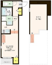 ピースフル和白の物件間取画像